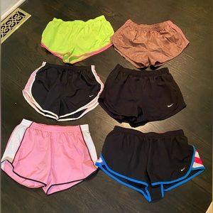 Set of 6 NIKE Dry-Fit shorts sizes M and L